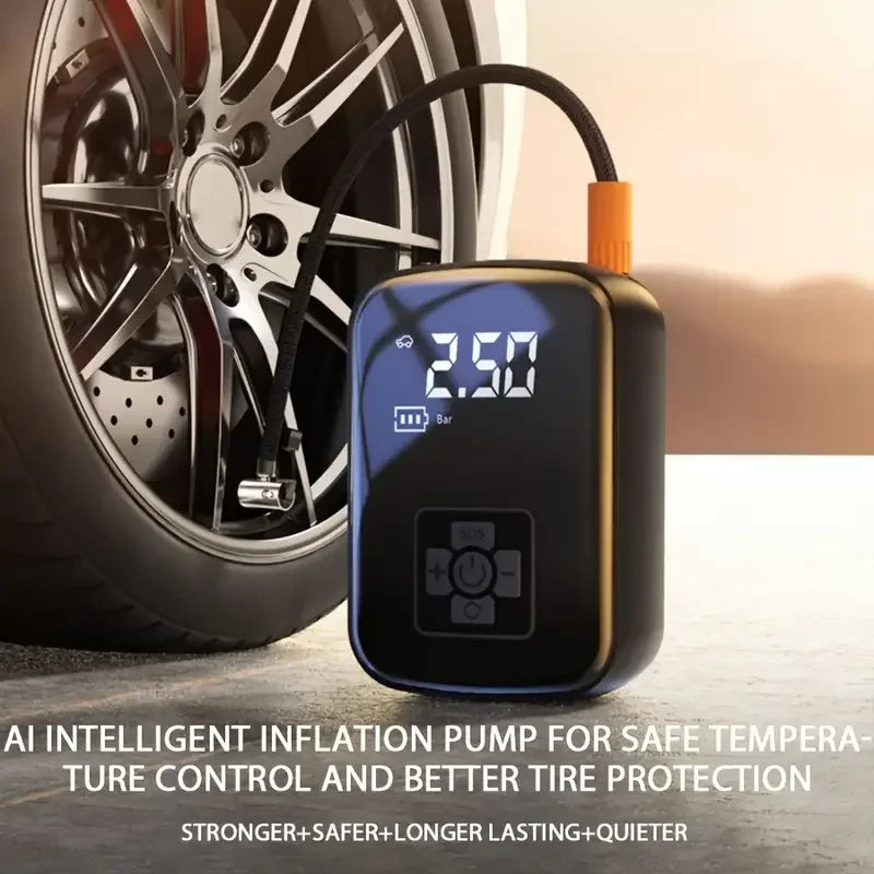 Wireless Car Air Compressor Tire Inflator