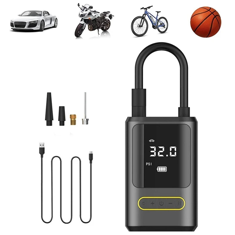 Wireless Car Air Compressor Tire Inflator