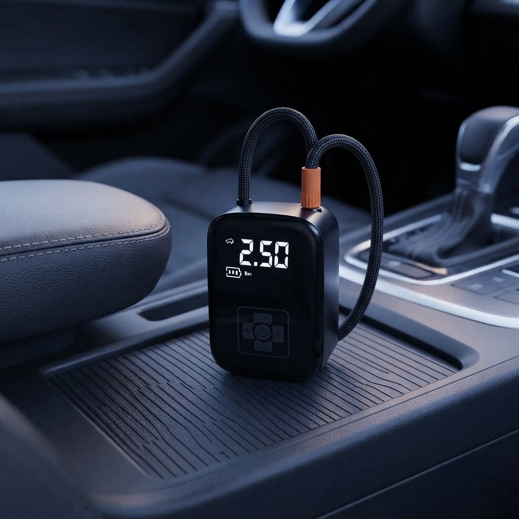 Wireless Car Air Compressor Tire Inflator
